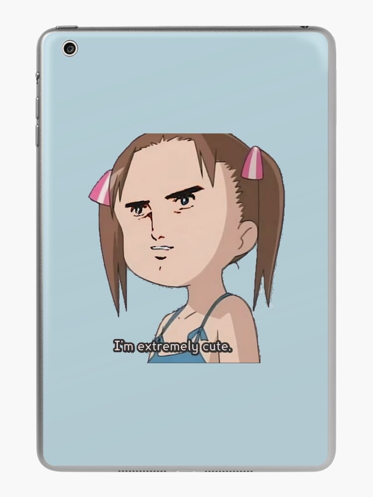 Yaranaika? (や ら な い) Anime Meme Face | iPad Case & Skin