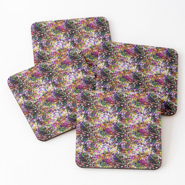 Item preview, Sparkle Colorful On Black designed and sold by bloomingvine.