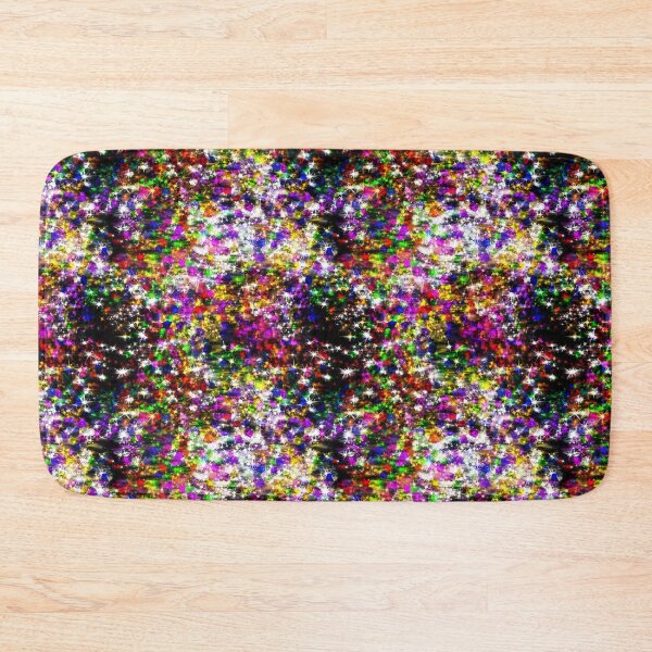 Item preview, Sparkle Colorful On Black designed and sold by bloomingvine.