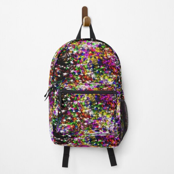 Item preview, Sparkle Colorful On Black designed and sold by bloomingvine.