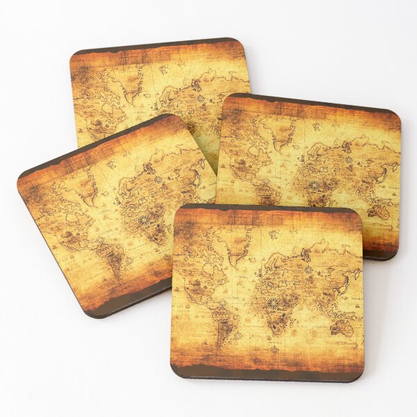 Item preview, Vintage Old World Map Artwork designed and sold by NaturePrints.