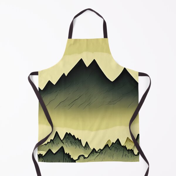 Item preview, Mountains Ink Drawing, Ai Generated Art designed and sold by ACC .