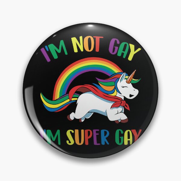 Item preview, I’m Not Gay I’m Super Gay designed and sold by vadenhannige46.