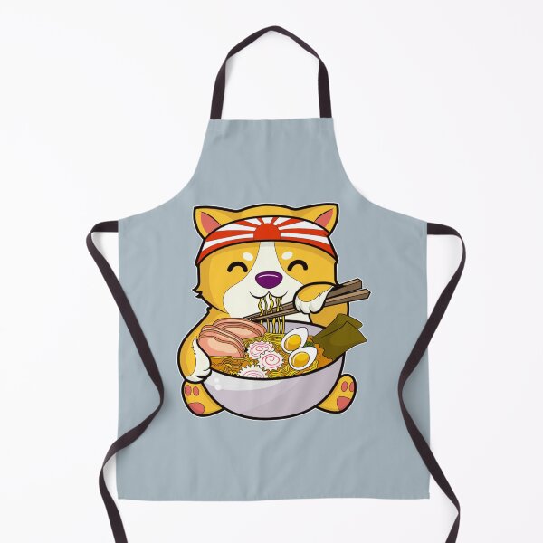 Item preview, Kawaii Dog Ramen Bowl Funny Anime Noodles Puppy designed and sold by PalmMurrdg.
