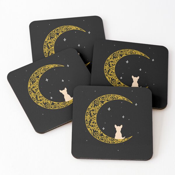 Artikelvorschau, Crescent Moon Stammes-Creme-Chihuahua entworfen und verkauft von galax-C.