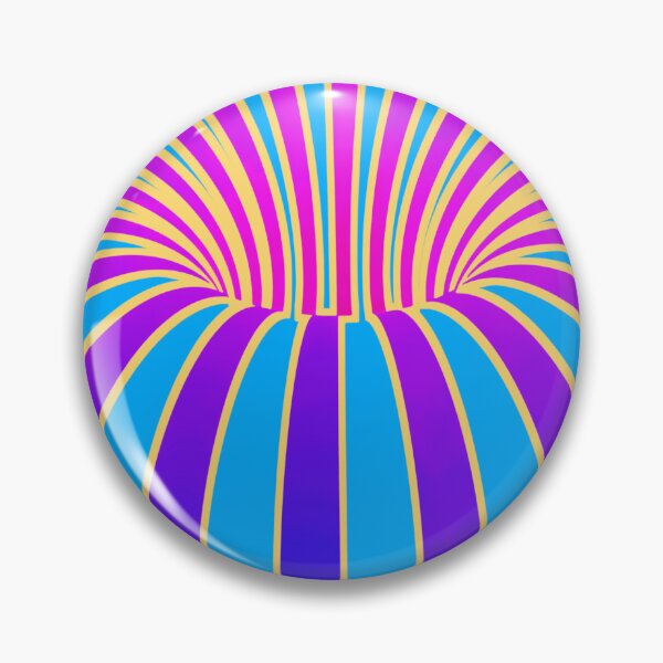 Item preview, Tropical optical illusion flower botanical foliage violet blue purple pink fuchsia rainbow plant banana designed and sold by IMNIUM.