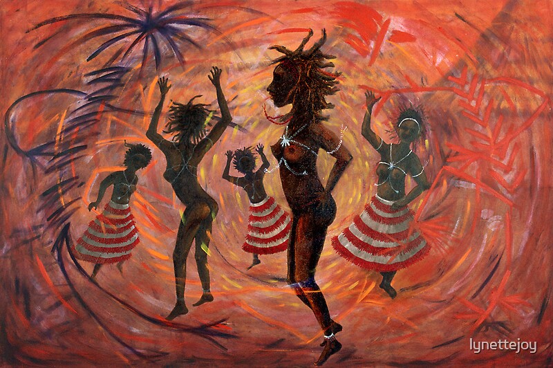 "African Ritual Dance" By Lynettejoy | Redbubble