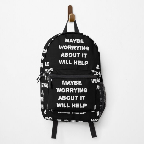 Item preview, Maybe Worrying About It Will Help. Bad Advice designed and sold by Rebel-Design.