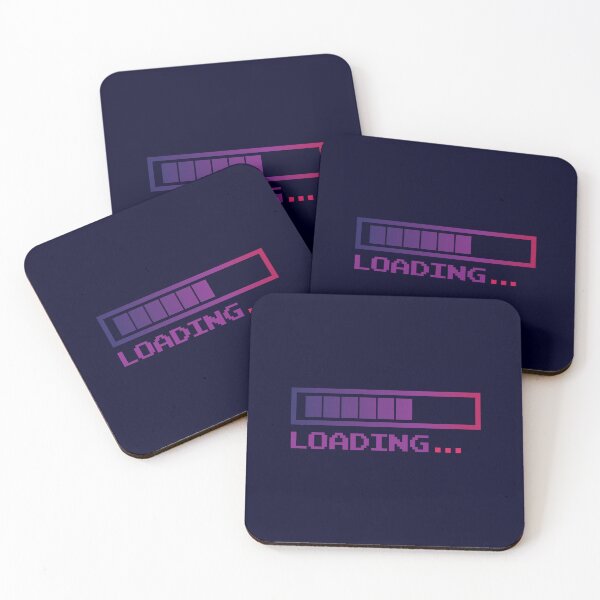 Artikelvorschau, Ladebildschirm Vaporwave Glitchpop Retro-Spielästhetik entworfen und verkauft von MilkTeaMari.