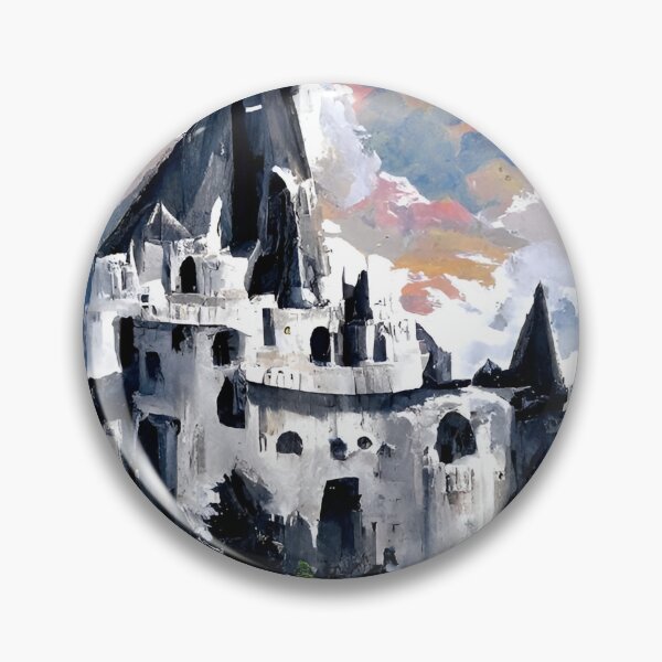 Item preview, House of Teelsto Highbend | Fantasy House Artwork | Medieval Castle Artwork | Fantasy Landscape Design designed and sold by AyfuDesigns.