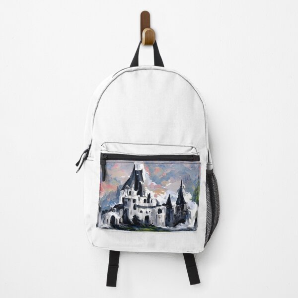 Item preview, House of Teelsto Highbend | Fantasy House Artwork | Medieval Castle Artwork | Fantasy Landscape Design designed and sold by AyfuDesigns.