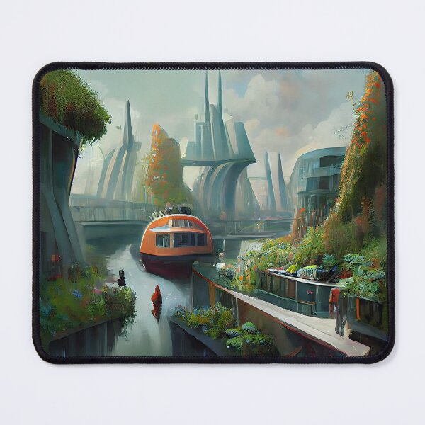 Item preview, Beautiful narrow cosy waterway. designed and sold by williambaileyia.