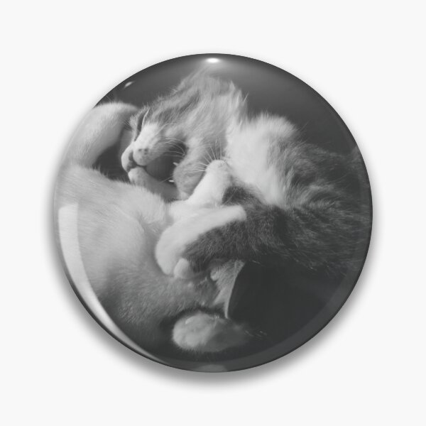 Item preview, Cats Playing Black And White Cutest Cat Pics designed and sold by CutestCatPics.