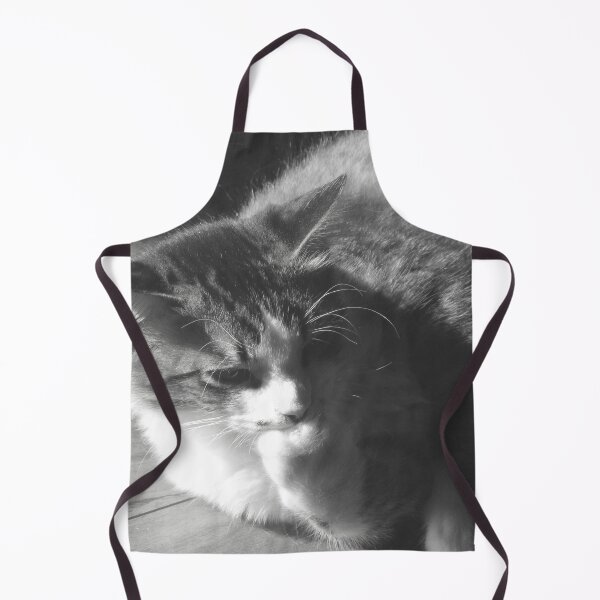 Item preview, Cat Cleaning Paw Black And White Cutest Cat Pics designed and sold by CutestCatPics.