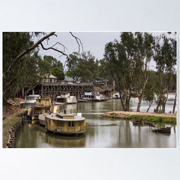 Item preview, Echuca steam-paddle wharf designed and sold by shaynetwright.
