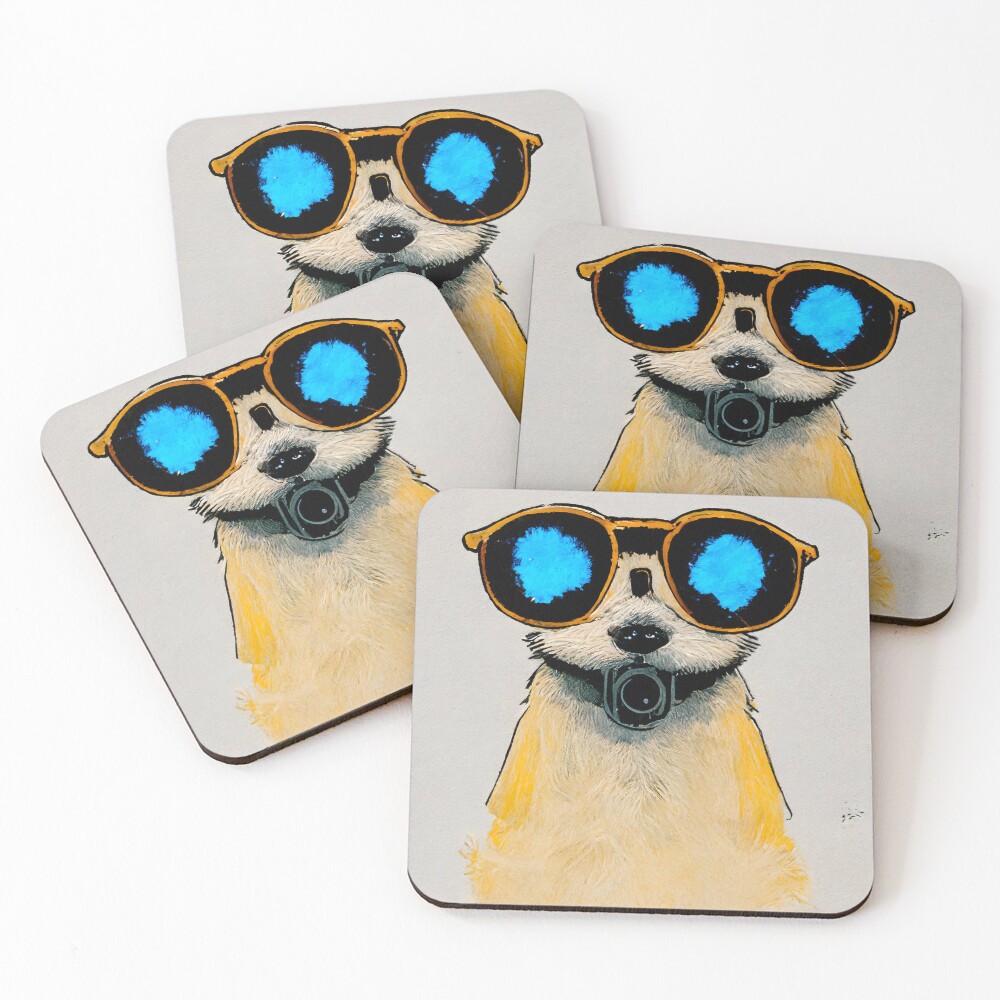 Item preview, Coasters (Set of 4) designed and sold by sci-fAI.
