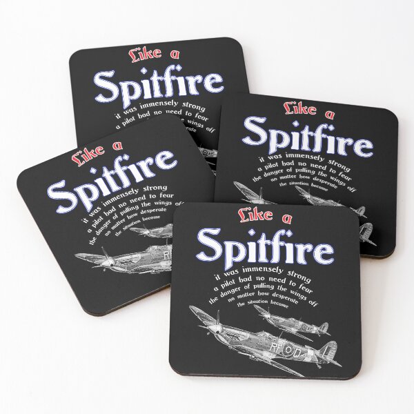Item preview, Spitfire Aircraft RAF Veteran Pilot Saying WW2 the So British WarBird designed and sold by Aerolovers.