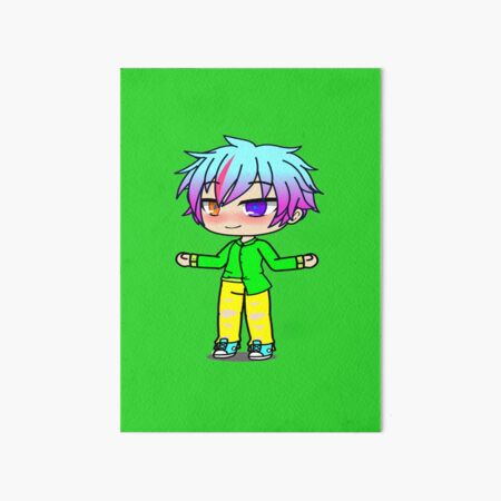 Gacha Life Meme Art Board Prints For Sale Redbubble