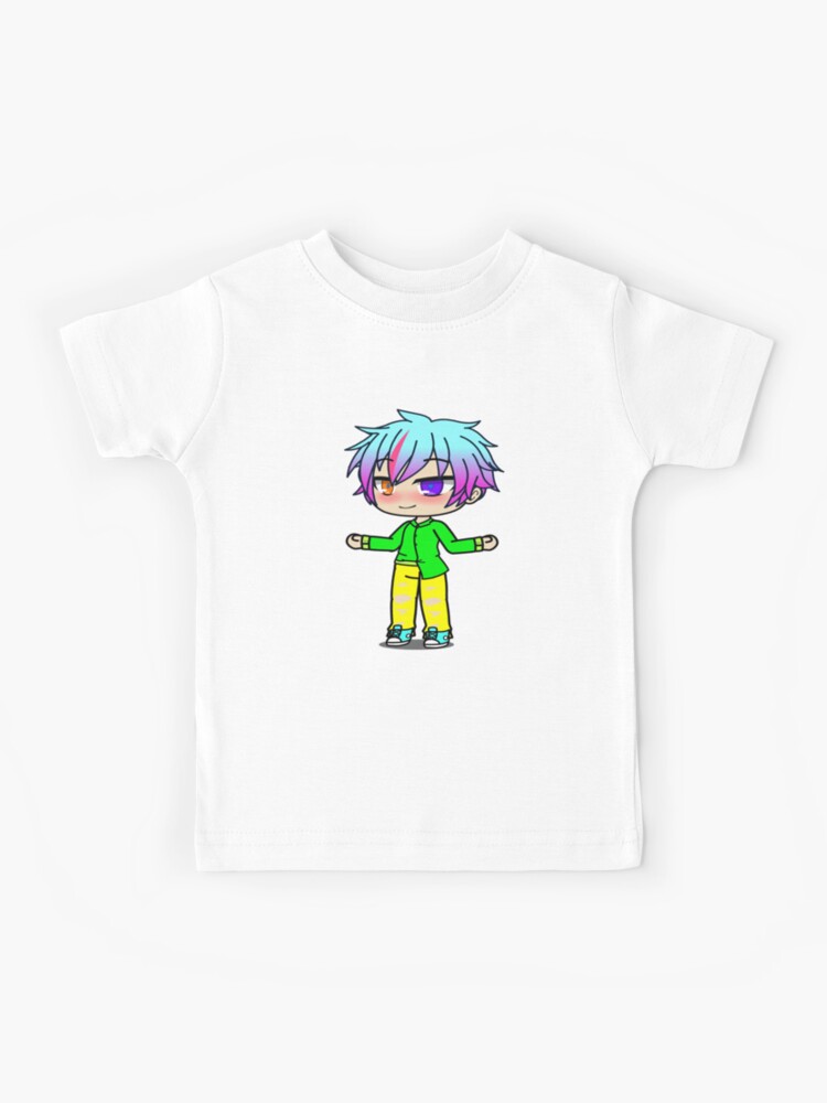 Gacha club cool man - chibi boy - Gacha Club Anime Boy Character - Gacha  Club Boys & Gacha Life Miniature Compilation | Kids T-Shirt