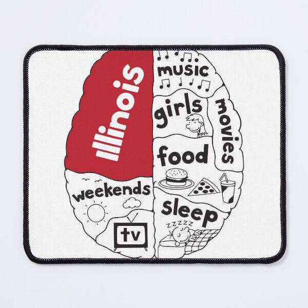 Item preview, I Have Mental Illinois designed and sold by Graphica Store.
