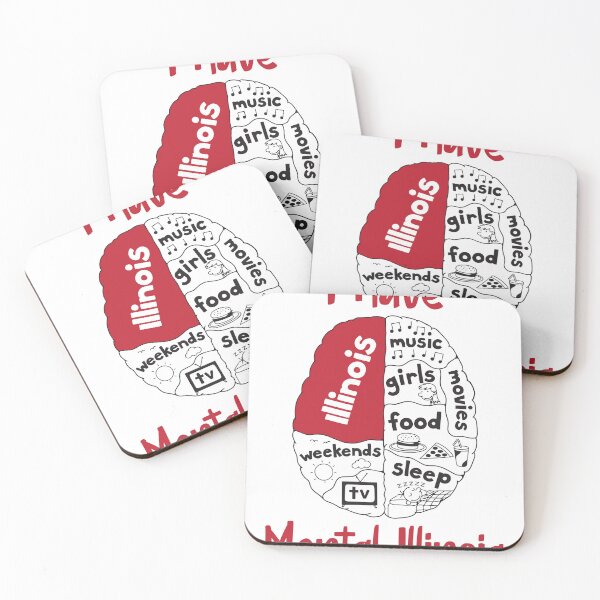 Item preview, I Have Mental Illinois designed and sold by Graphica Store.