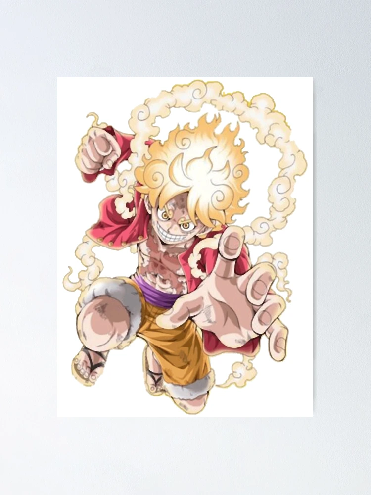 ONE PIECE MONKEY D LUFFY ANIME GEAR 5 Poster for Sale by Asher-Knight