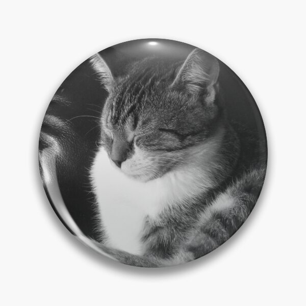 Item preview, Cat Napping Black And White Cutest Cat Pics designed and sold by CutestCatPics.