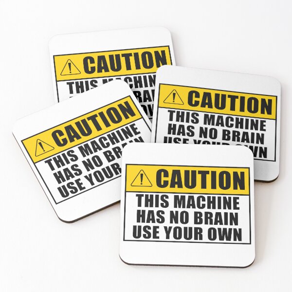 Item preview, This machine has no brain use your own designed and sold by Majesticoo.