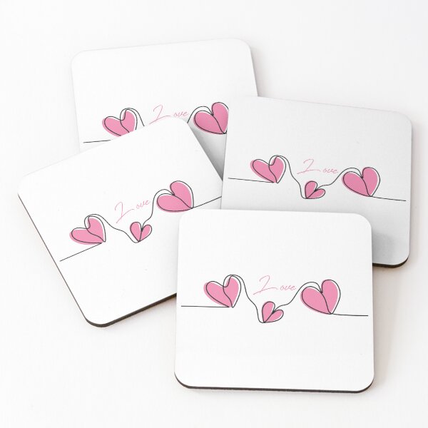 Aperçu de l'œuvre Coeurs d'amour créée et vendue par tx-shop.