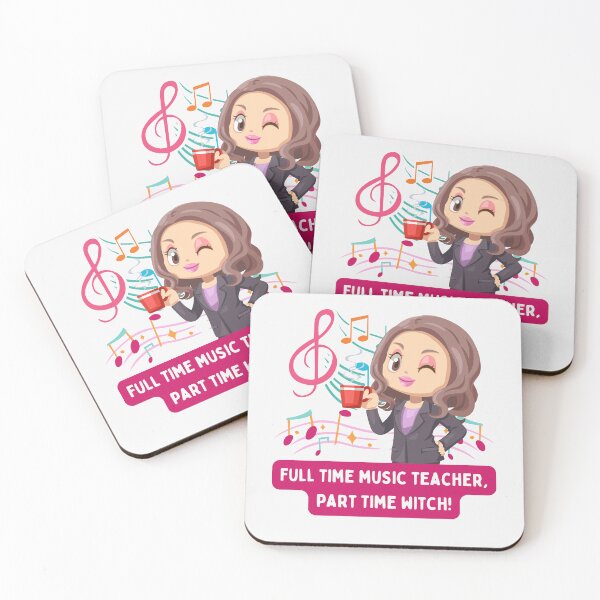 Item preview, Full Time Music Teacher Design designed and sold by myspookycuties.