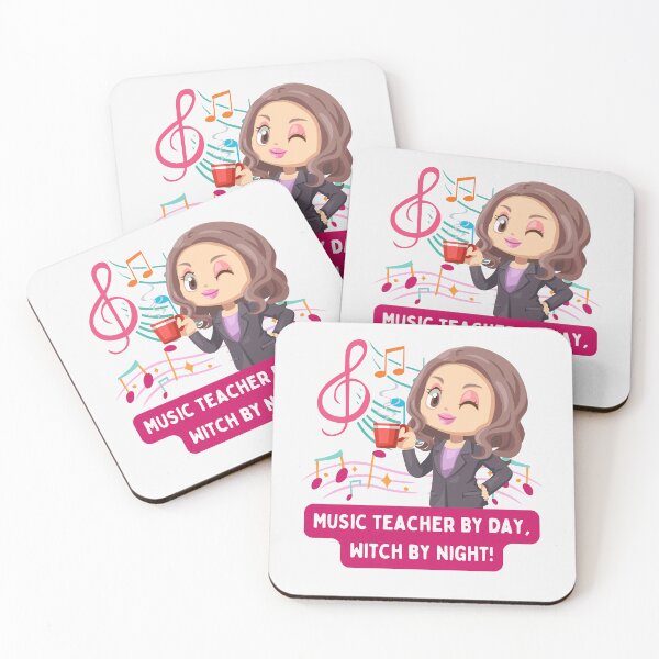 Item preview, Full Time Music Teacher Halloween Design designed and sold by myspookycuties.
