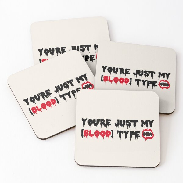Item preview, You're Just My Blood Type, Fun Design For All Vampires On Halloween  designed and sold by TrulyEpoque.