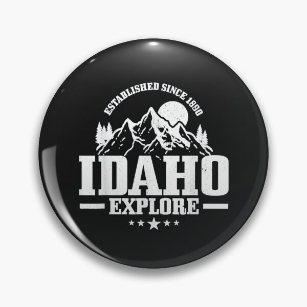 Item preview, Idaho Est 1890 Mountains Hiking designed and sold by manmoo.
