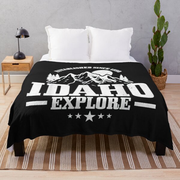 Item preview, Idaho Est 1890 Mountains Hiking designed and sold by manmoo.