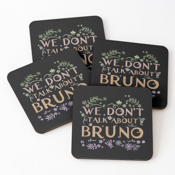 Item preview, We Dont Talk About Bruno Floral Quote designed and sold by ChelonaFarrar.