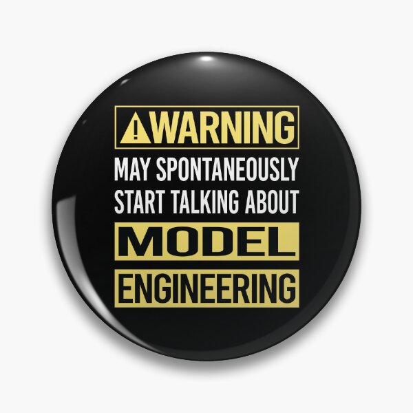 Artikelvorschau, Warnung vor Model Engineering Engineer entworfen und verkauft von WrightTrouble.