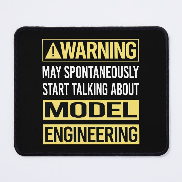 Artikelvorschau, Warnung vor Model Engineering Engineer entworfen und verkauft von WrightTrouble.