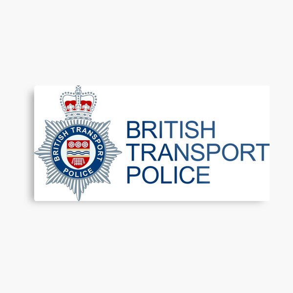 Logo of British Transport Police Metal Print