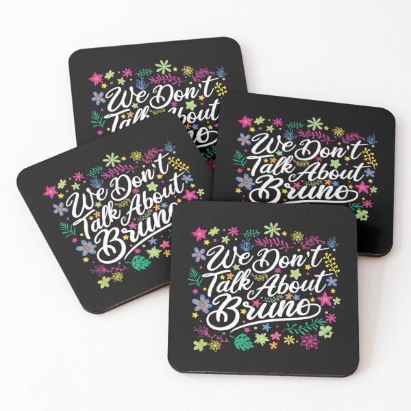 Item preview, We Dont Talk About Bruno Floral Text designed and sold by ChelonaFarrar.