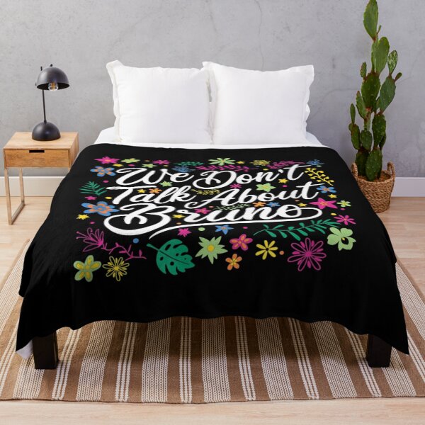Item preview, We Dont Talk About Bruno Floral Text designed and sold by ChelonaFarrar.