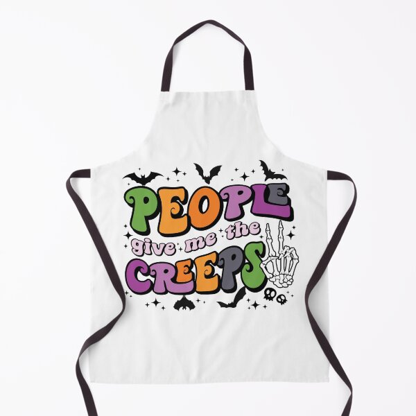Item preview, People Give Me The Creeps Skeleton Funny Halloween (Halloween Gift) designed and sold by i-longmanshop.