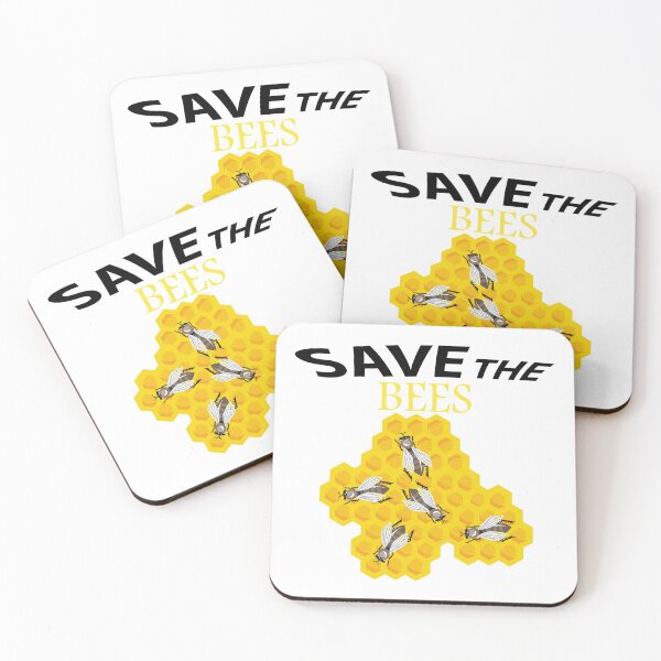 Item preview,  Save the bees shits, save the bees phone cases, save the bees hats, save the bees shower curtain, save the bees backpack  designed and sold by Poussyarts.