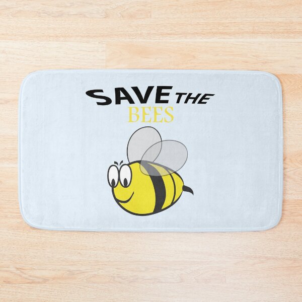 Item preview,   Save the bees shits, save the bees phone cases, save the bees hats, save the bees shower curtain, save the bees backpack  designed and sold by Poussyarts.