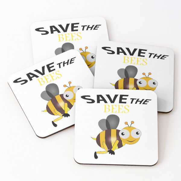 Item preview,   Save the bees shits, save the bees phone cases, save the bees hats, save the bees shower curtain, save the bees backpack  designed and sold by Poussyarts.