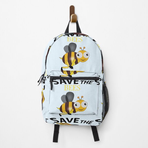 Item preview, Save the bees shits, save the bees phone cases, save the bees hats, save the bees shower curtain, save the bees backpack designed and sold by Poussyarts.