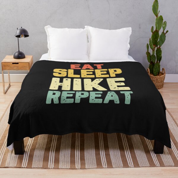 Item preview, Eat Sleep Hike Repeat Hiking designed and sold by ronchoi123.
