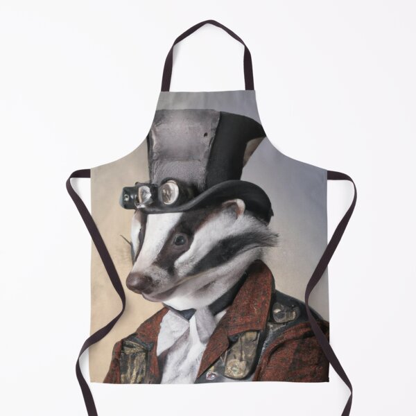 Item preview, Steampunk Badger designed and sold by SteamedpunkVegg.