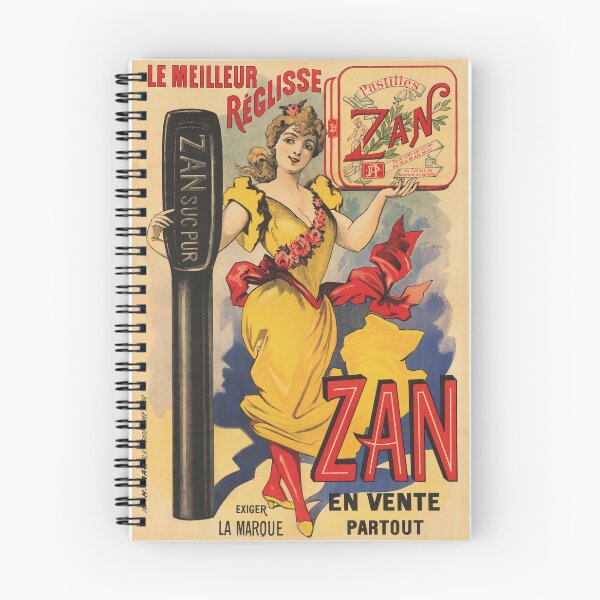 Item preview, Le Meilleur Reglisse Pastilles ZAN Licorice Candy Vintage French Advertisement Poster designed and sold by retroposters.