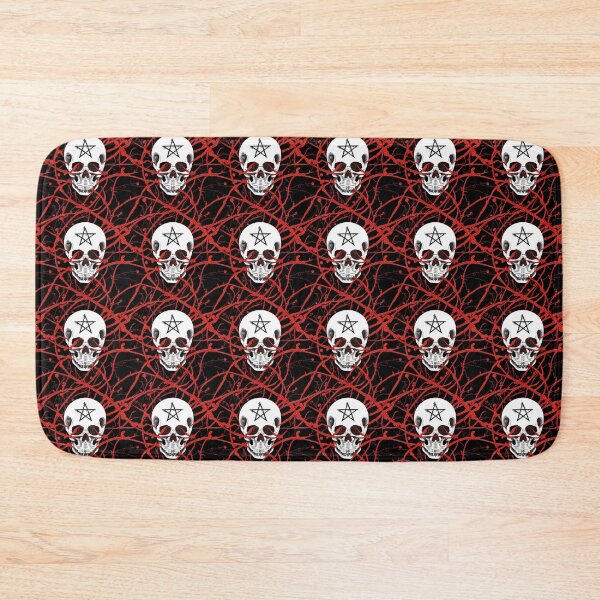 Item preview, Pentagram Skull & Artery Pattern designed and sold by Mortala-Arts.