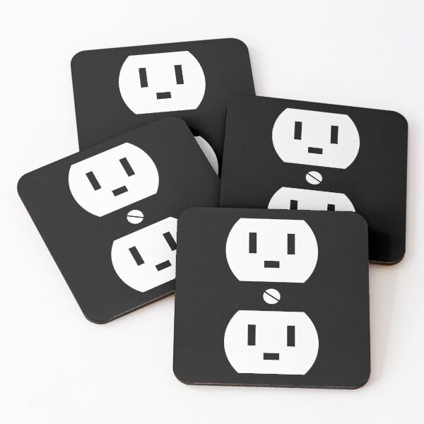 Item preview, Socket and Plug Matching Couple Halloween Set designed and sold by Pixelish.